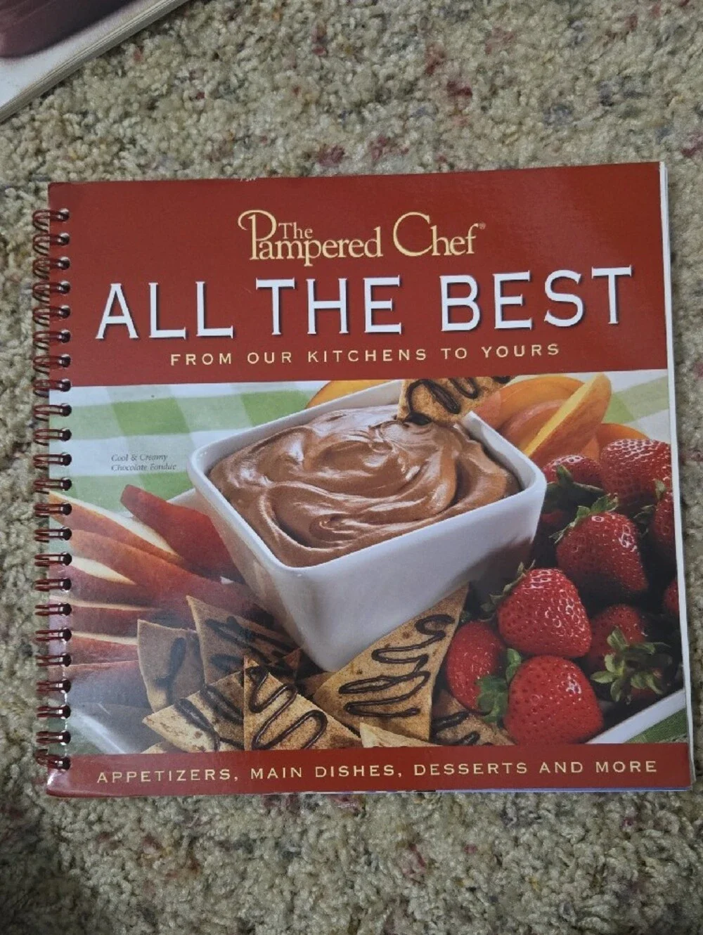 The Pampered Chef Cookbook Set Of 4